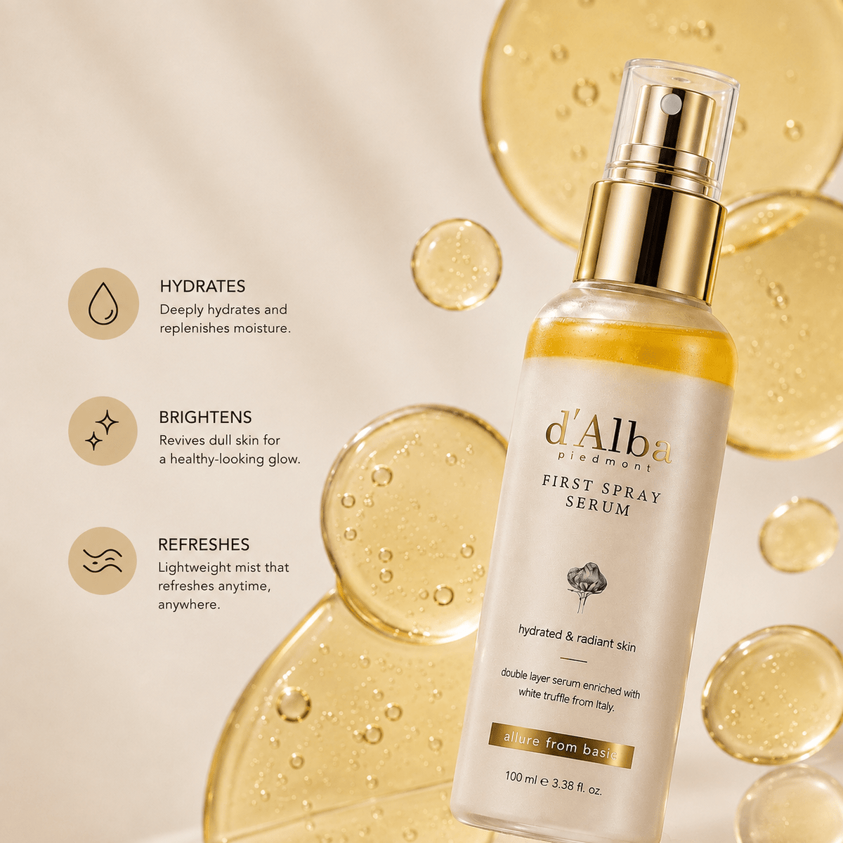 d’Alba First Spray Serum - Bare Wellness