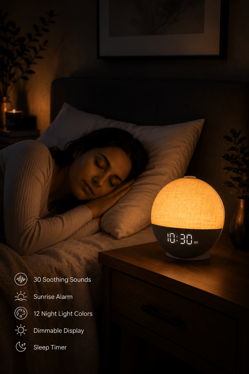 Bare Sunrise Alarm Clock & Sleep Sound Machine - Bare Wellness