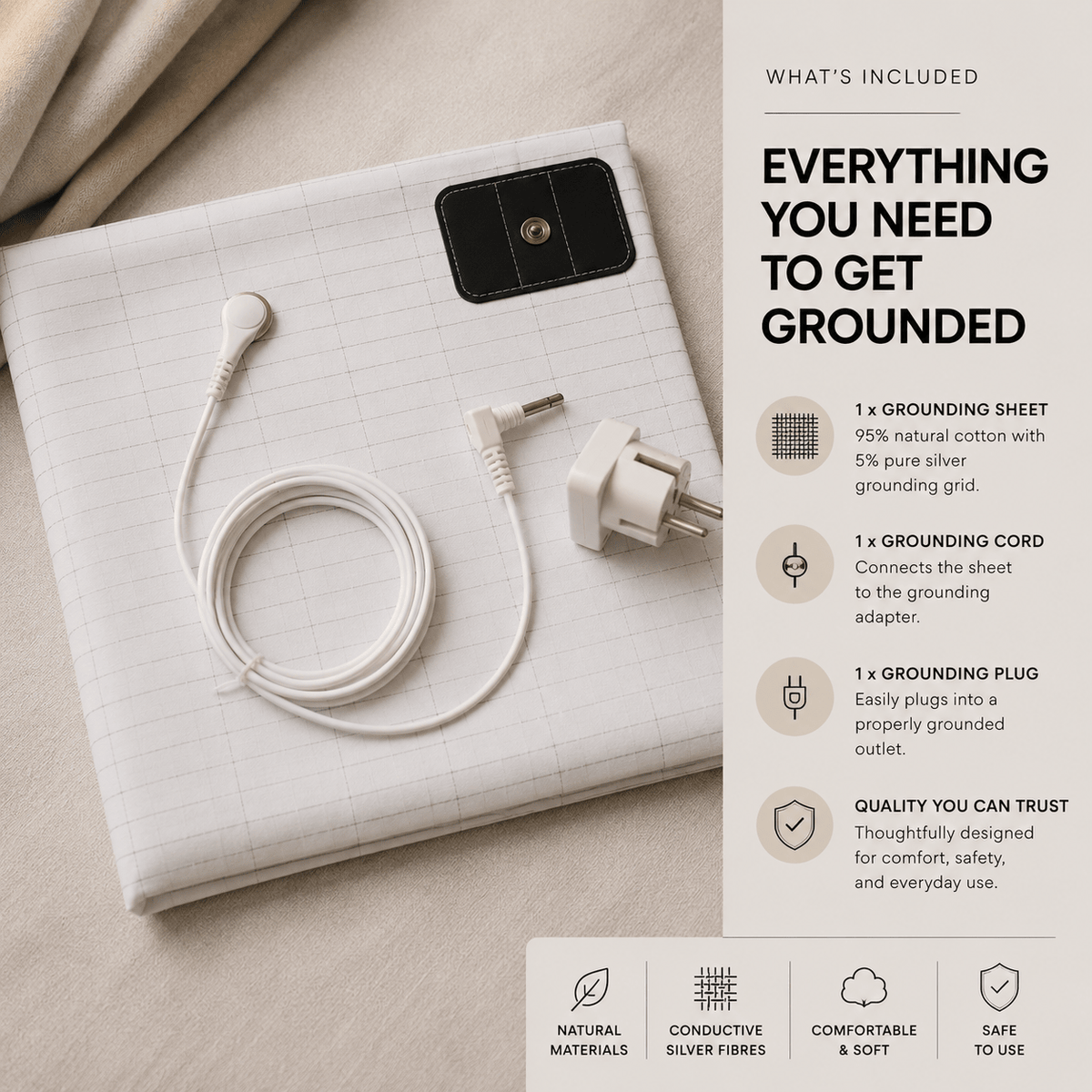 Bare Grounding Sheet - Bare Wellness